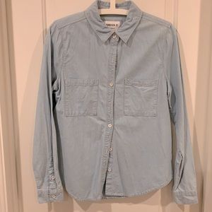 Light denim shirt from Forever 21